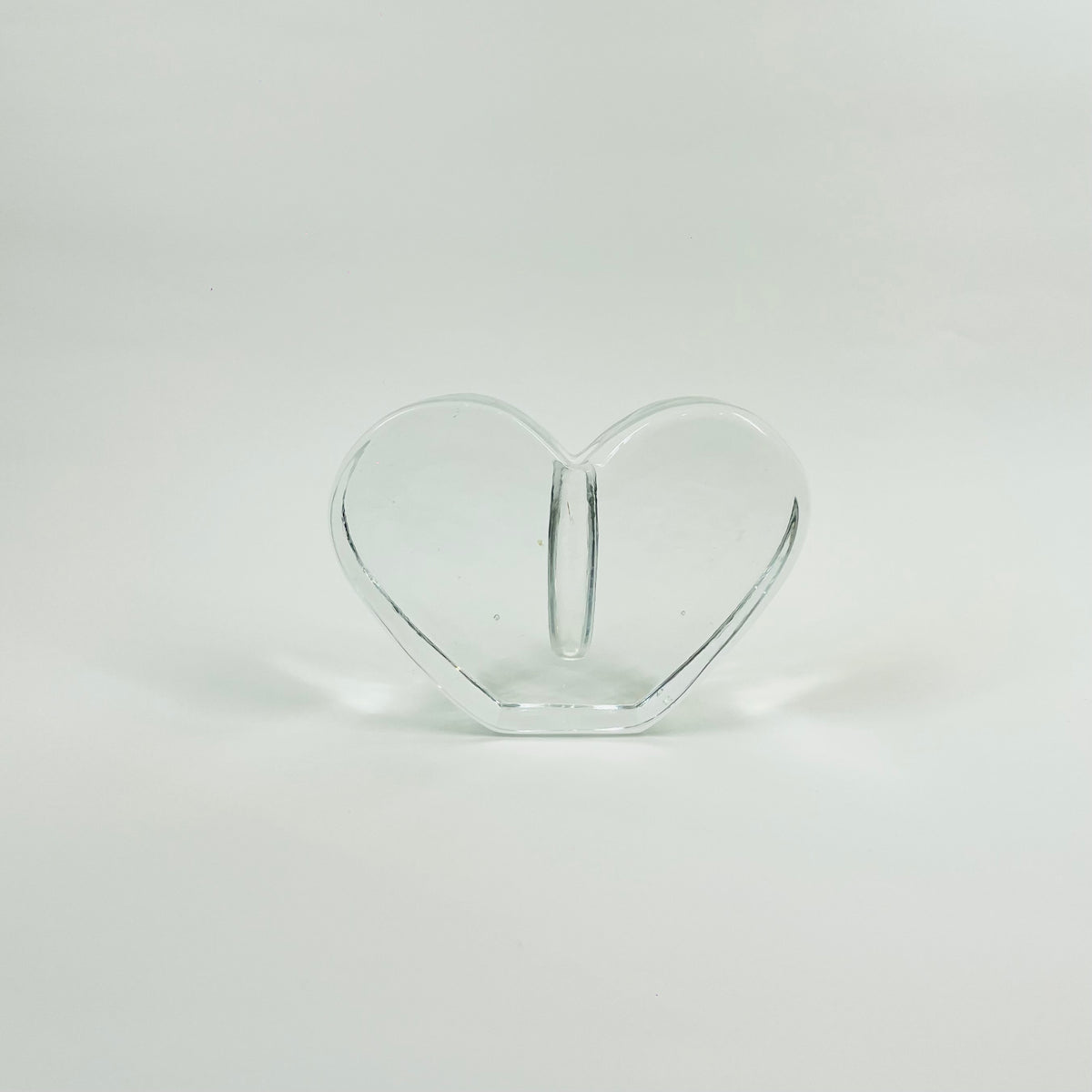 1980s TURKISH GLASS SOLIFLEUR VASE/CANDLE HOLDER/PAPERWEIGHT