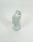POST MODERN JAPANESE WHITE PORCELAIN POSY VASE