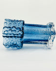 1960s FINNISH BLUE GLASS VASE BY KAJ BLOMQIST