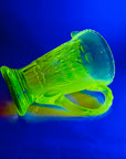 ANTIQUE URANIUM GLASS JUG