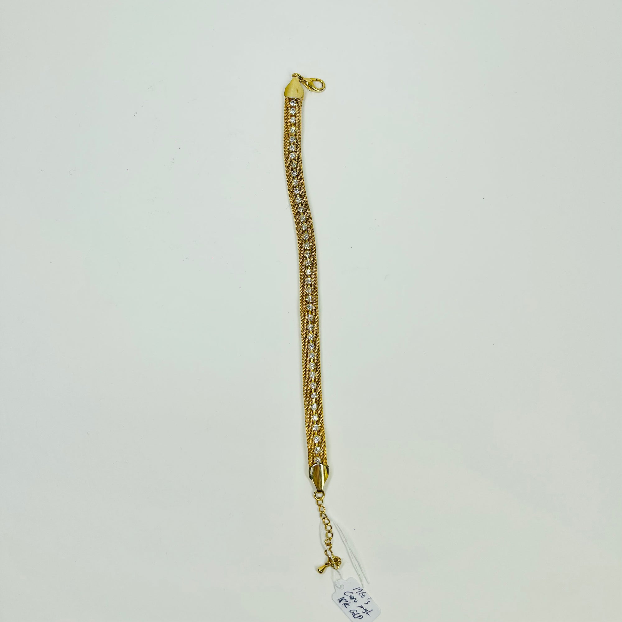 1960s MESH TENNIS COLLAR NECKLACE