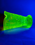 ANTIQUE URANIUM GLASS JUG