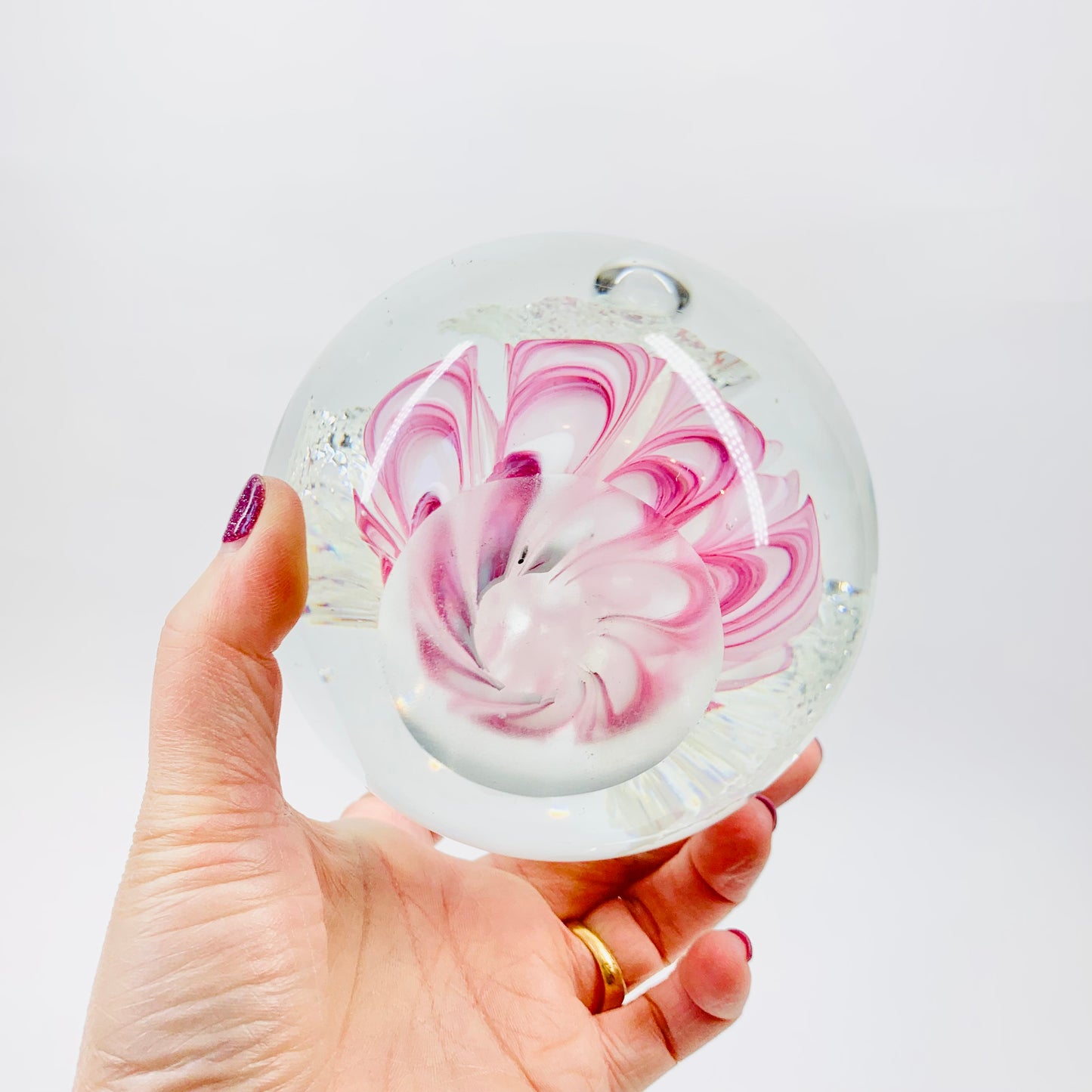 XL PINK SPACE PAPERWEIGHT