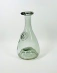 1950s HOLMEGAARD VIKING KING MEDALLION GREY GLASS CARAFE