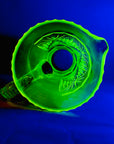 ANTIQUE URANIUM GLASS JUG