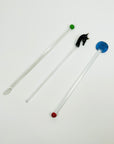 1950s HAND MADE MURANO GLASS SWIZZLE STICK