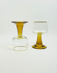 1970s FRENCH LUMINARC GLASS ROEMER