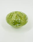 ANTIQUE GREEN JADE STONE CEREMONIAL BOWL