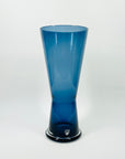 1980s ORREFORS BLUEMARINE GLASS VASE