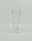 1970s IITTALA ICE GLASS VASE