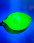 ANTIQUE AMERICAN GREEN JADEITE MILK URANIUM GLASS JUICER