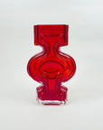 MIDCENTURY FINNISH GLASS EMMA MALJAKKO VASE BY HELENA TYNELL FOR RIIHIMAEN LASI
