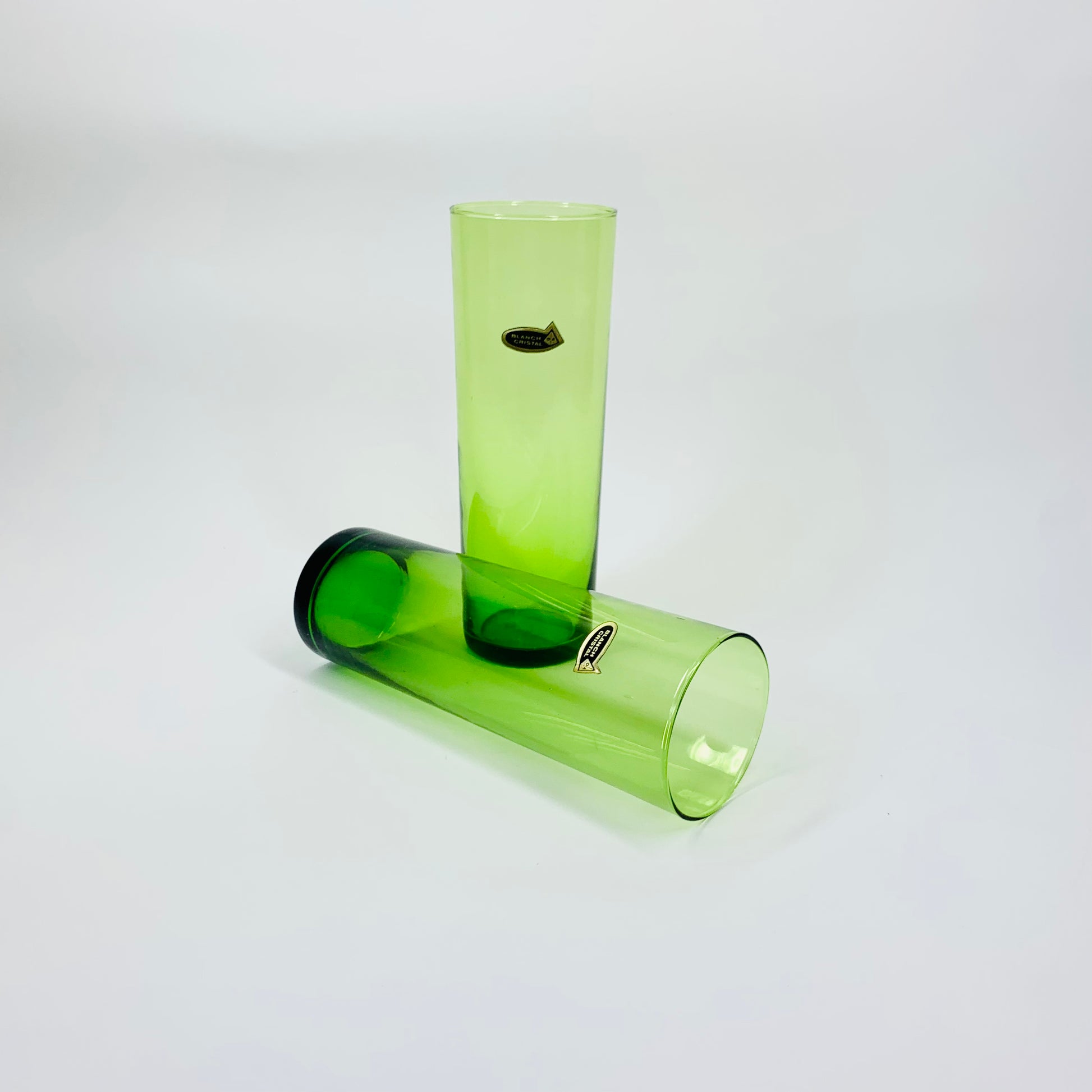 Green Highball Glasses Glass Et Cetera 5198