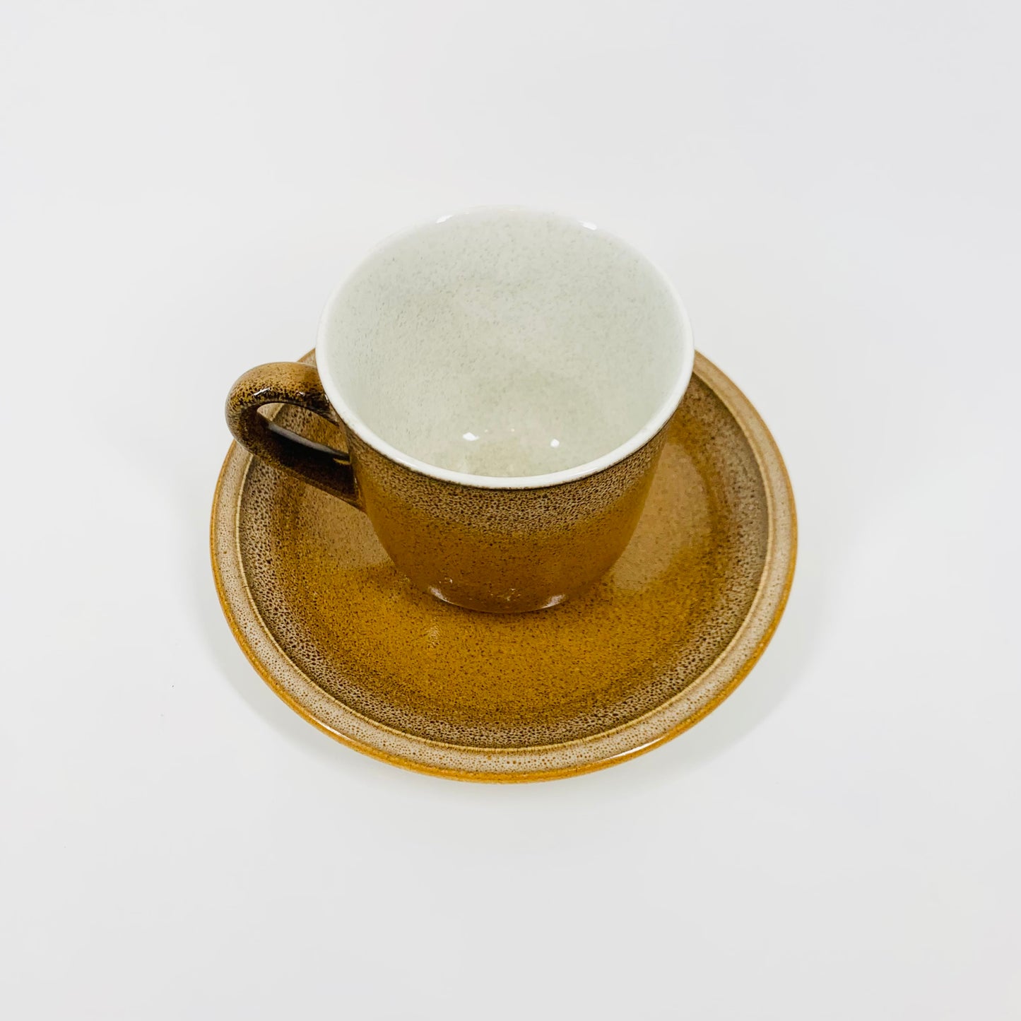 70s JAPANESE MIKASA STONE GLAZED COFFEE CUP