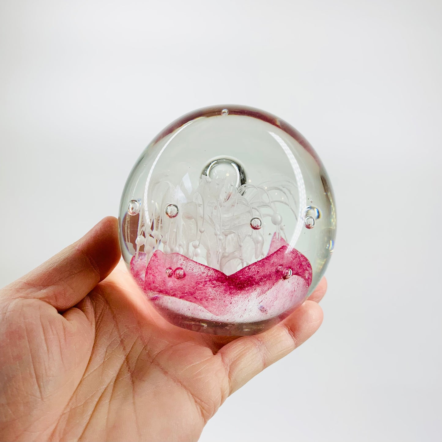 PINK SPACE PAPERWEIGHT