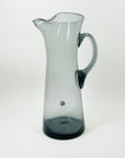 1950s POLISH GREY GLASS JUG SET