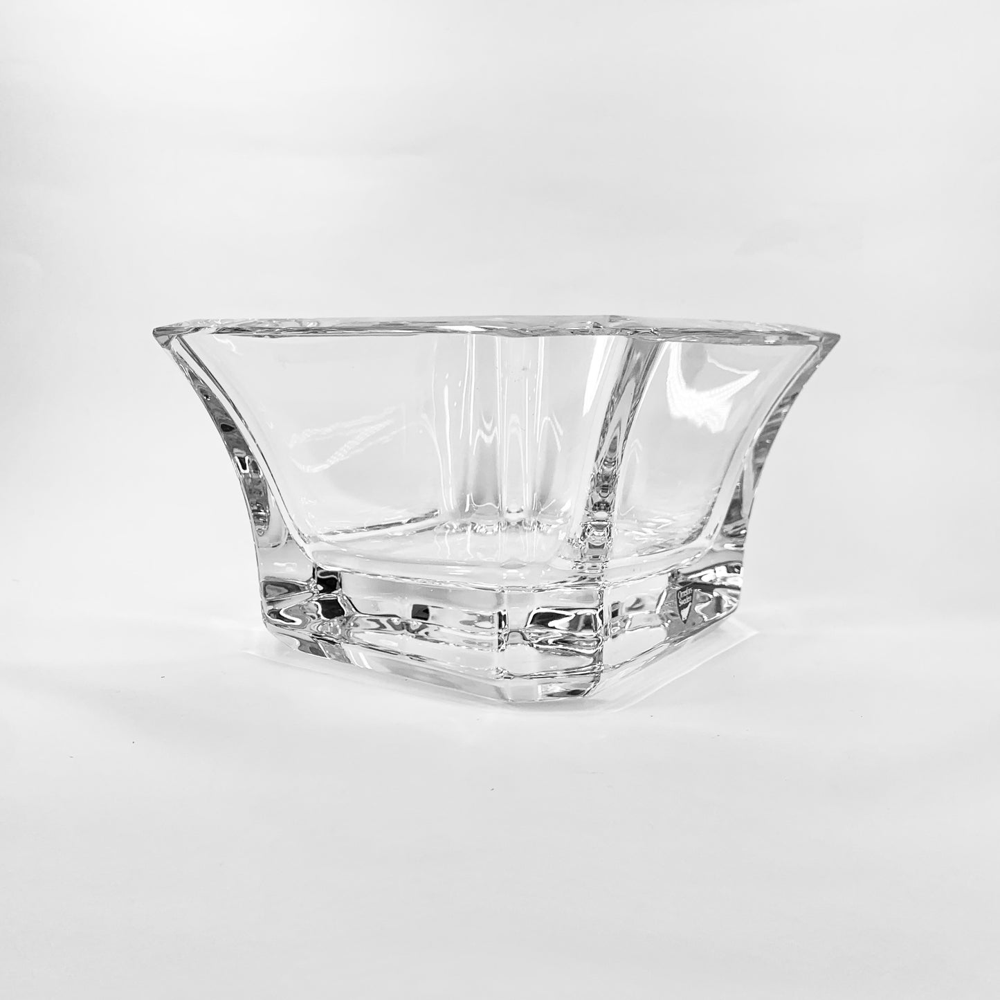 ORREFORS CUT CRYSTAL BOWL