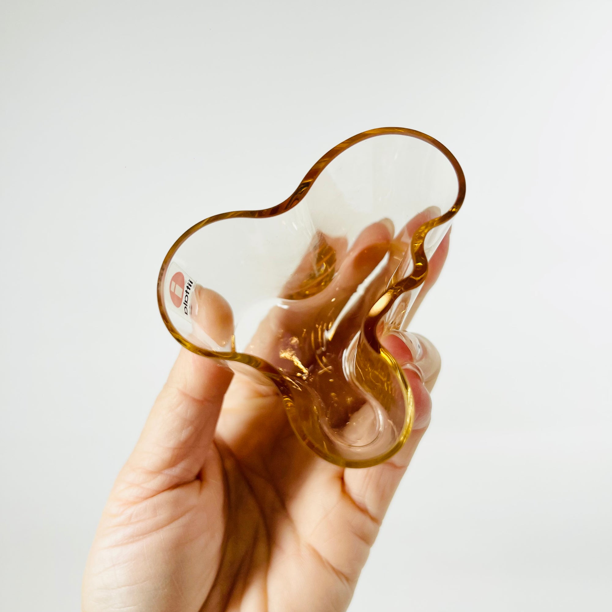 LIMITED EDITION MINIATURE IITTALA ALVAR AALTO VASE