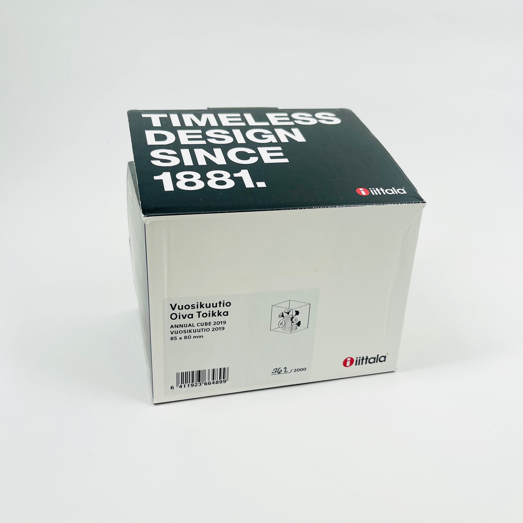 IITTALA ANNUAL CUBE 2019