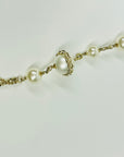 2016 CHANEL CC LOGO MULTISTRANDS COSTUME PEARL NECKLACE