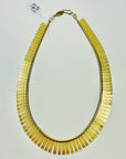 1950s CORO TEXTURED CLEOPATRA NECKLACE