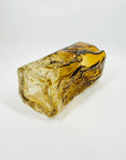 1970s FINNISH KALLIO AMBER BARK GLASS VASE