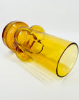 1960s FINNISH RIIHIMAEN AMBER GLASS VASE