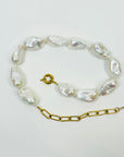 HANDMADE FRESHWATER BAROQUE PEARLS NECKLACE