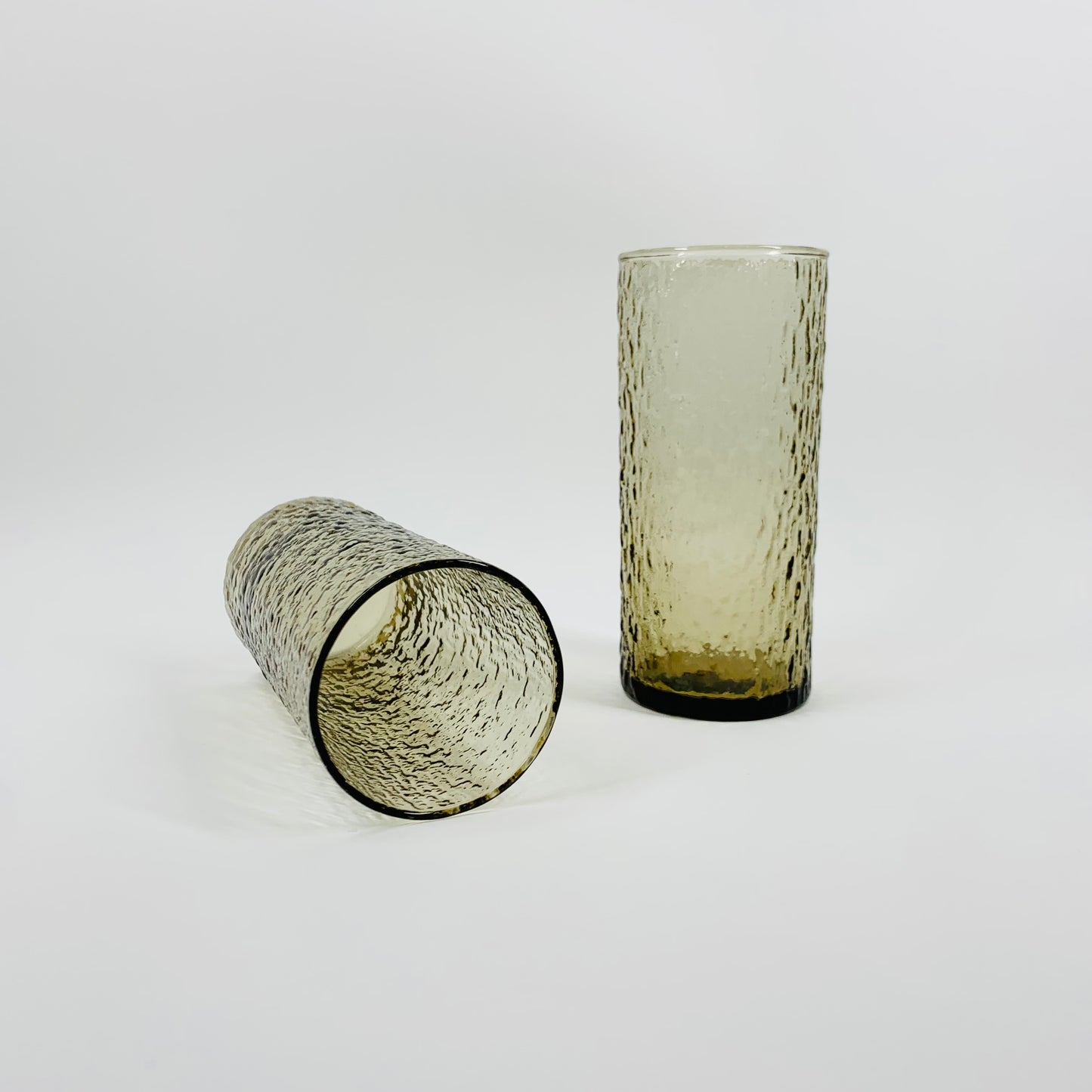 1950s CROWN CORNING KAARU GREY BARK GLASSES