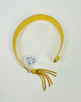 ANTIQUE MESH GREEK KEY BUCKLE TASSELS BRACELET