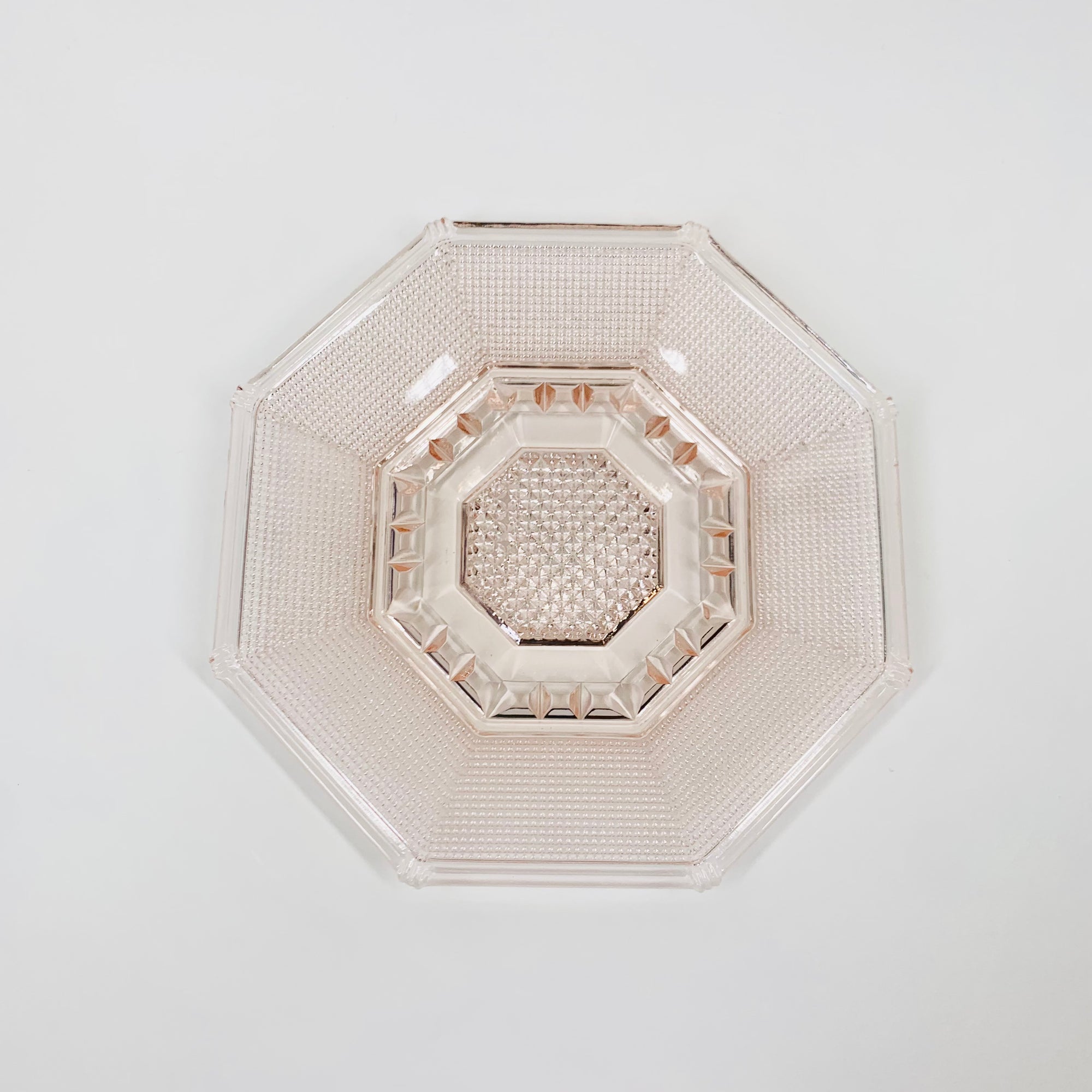 ART DECO PINK PLATE/BOWL