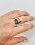1960s FINNISH BRUTALIST SILVER RING