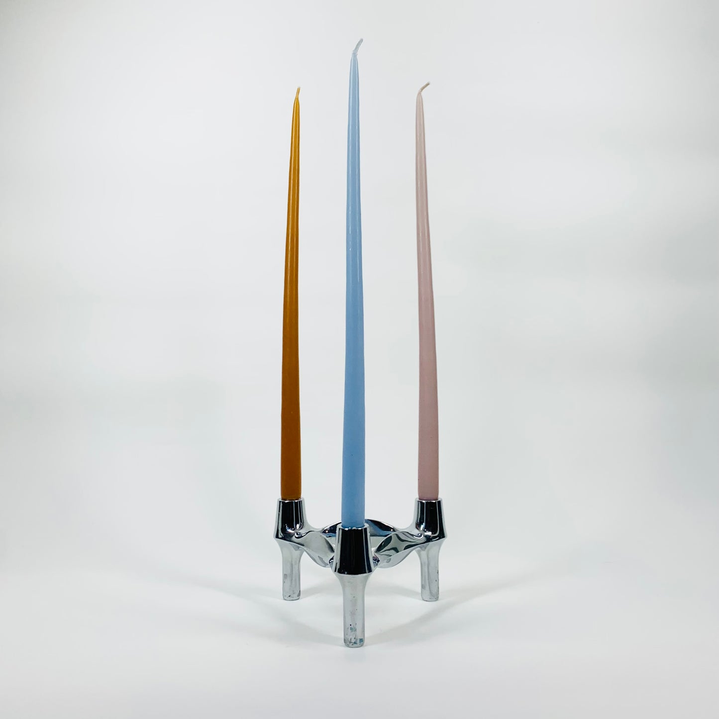 60s STOFF NAGEL BRUTALIST CANDLE HOLDER (WIDE)