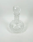 ANTIQUE STUART DIAMOND CUT CRYSTAL DECANTER