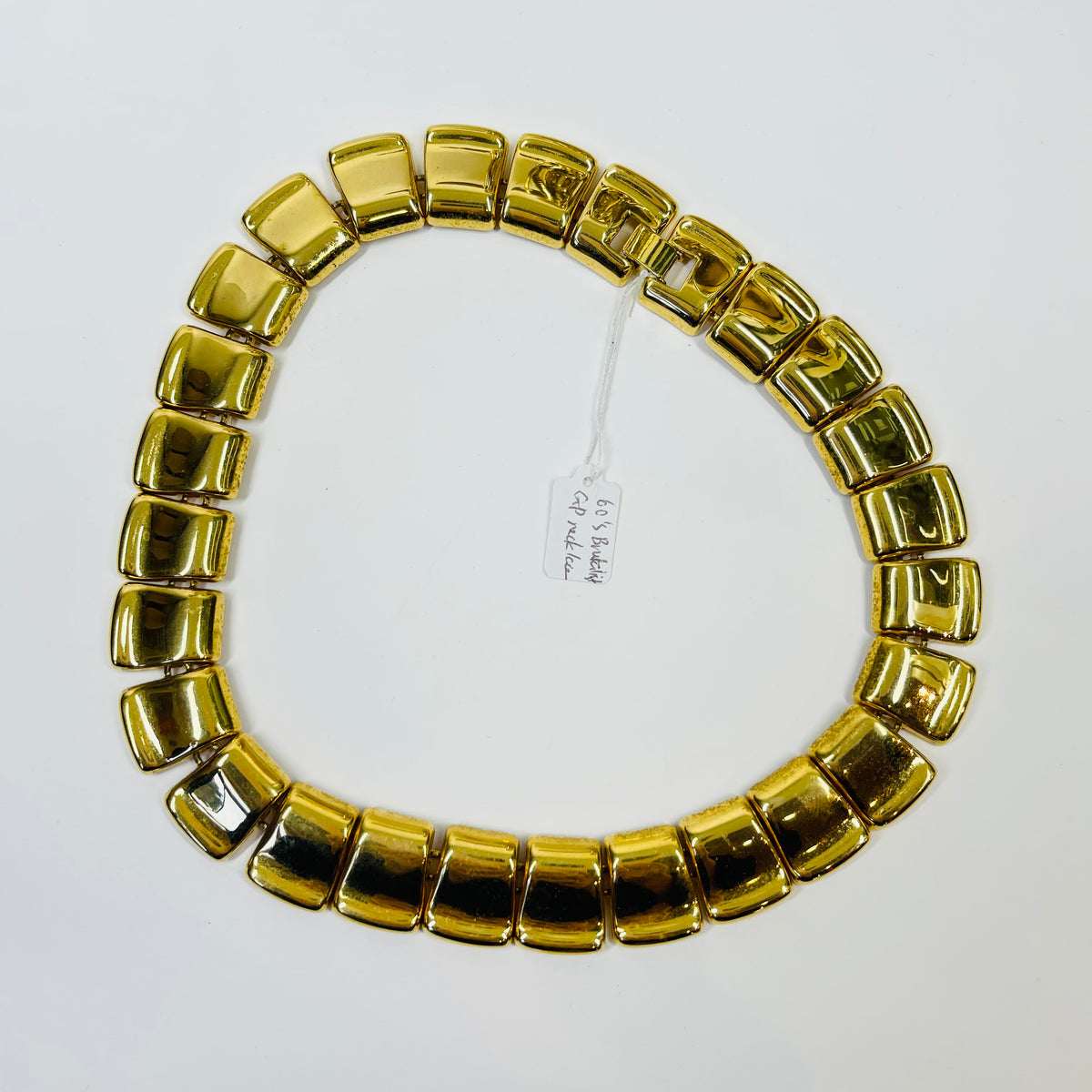 1960s BRUTALIST LINKS COLLAR NECKLACE