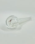 1960s ORREFORS CLEAR GLASS BOTTLE VASE