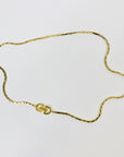 1990s CHRISTIAN DIOR FANCY LINKS CHAIN NECKLACE