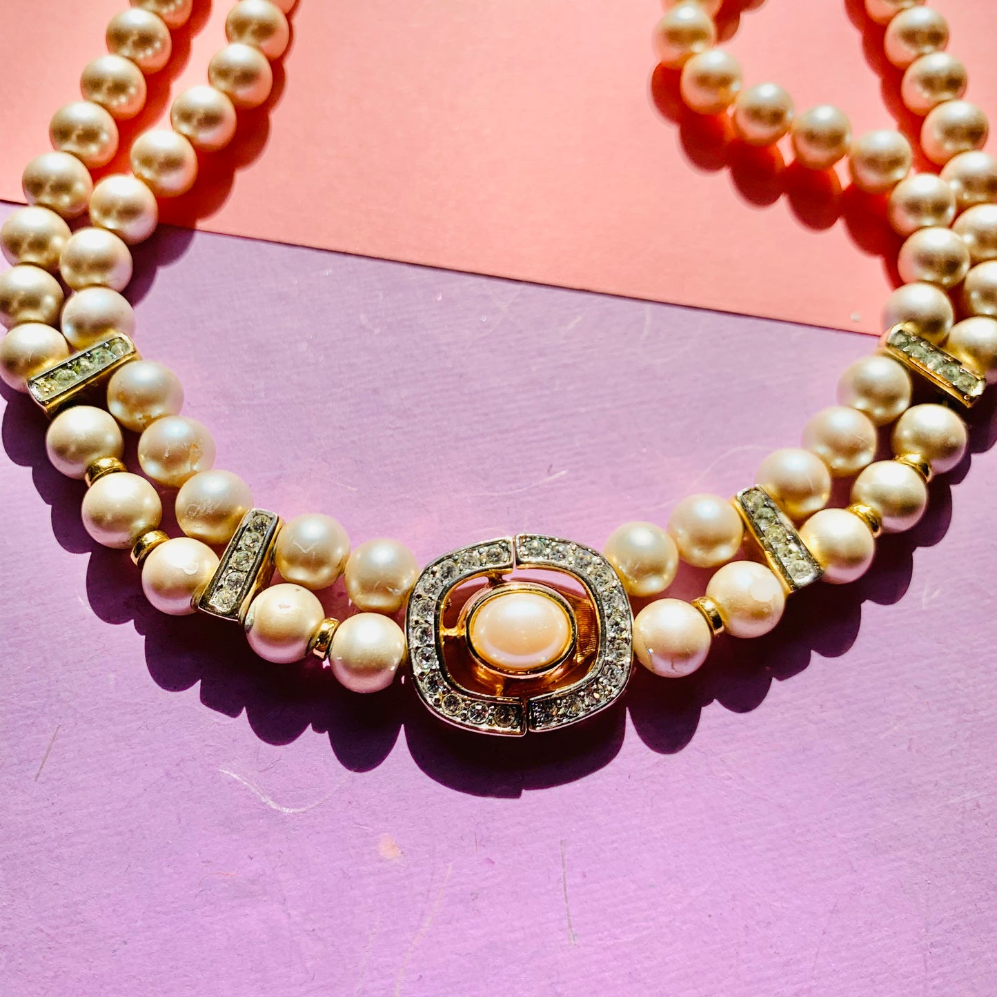 PEARL STATEMENT NECKLACE