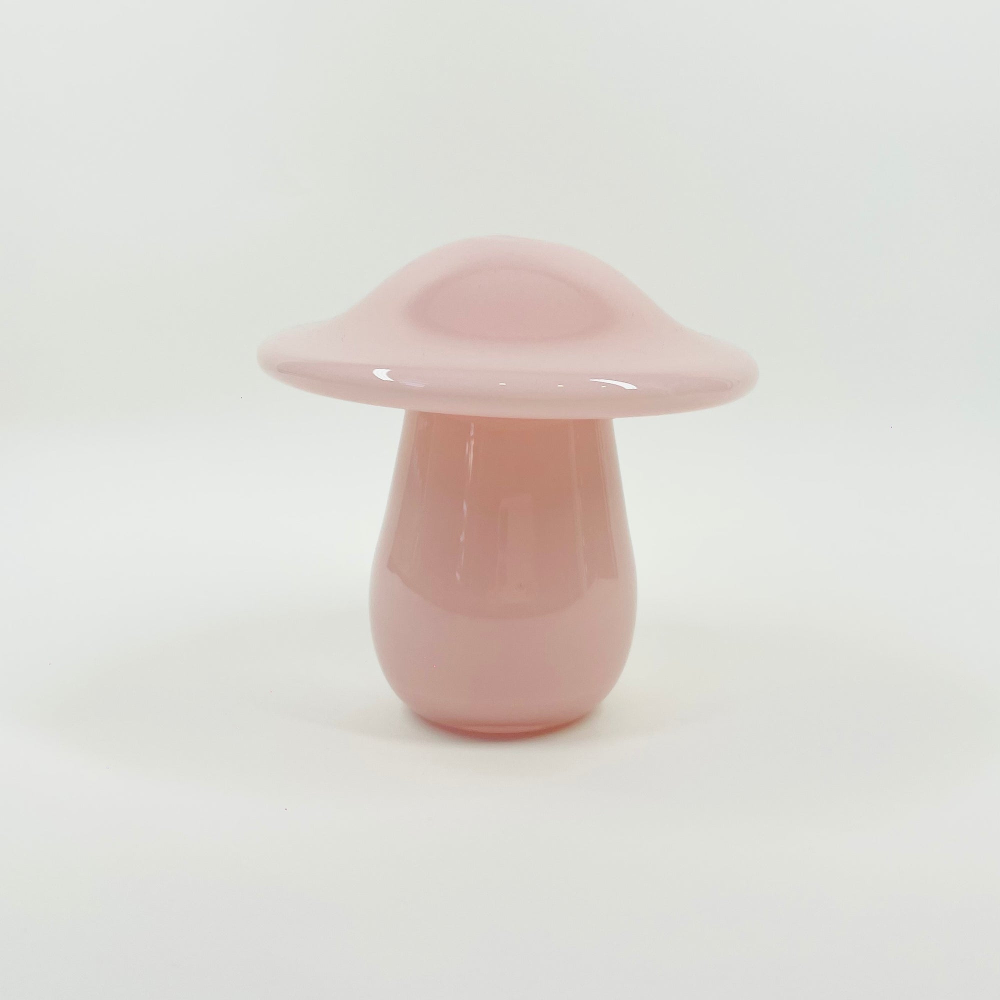 2019 MOUTH BLOWN CASED GLASS MUSHROOM BY SWEDISH ARTIST FORGLEN