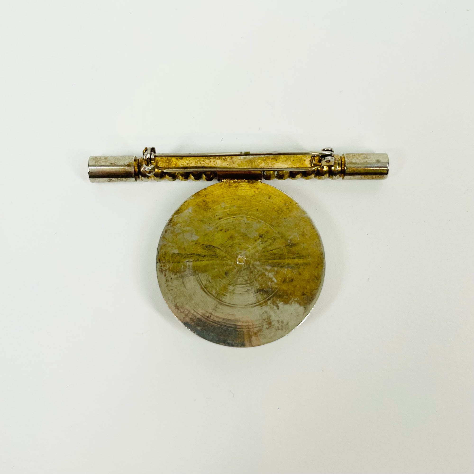 1920s CINER ALEXANDER THE GREAT COIN BROOCH