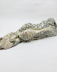 ABSTRACT CRACKLE POTTERY SCULPTURE