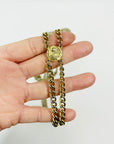 1980s ROMAN COIN LINKS NECKLACE/BELT