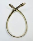 1980s OMEGA MESH SERPENT NECKLACE