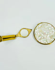 1940s ITALIAN 24K PLATED MOTHER OF PEARL VANITY SET