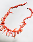 1950s STRUNG CORAL NECKLACE
