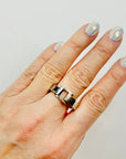 ANTIQUE SILVER BAND RING