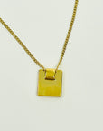 SIGNET PENDANT NECKLACE