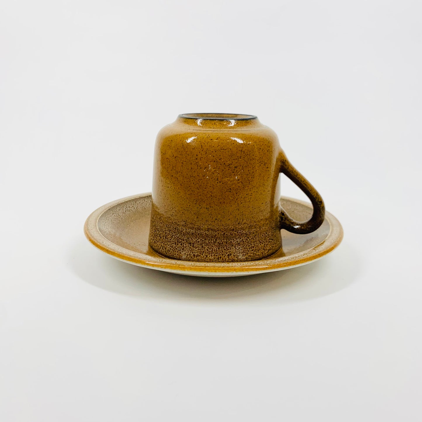 70s JAPANESE MIKASA STONE GLAZED COFFEE CUP