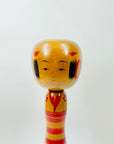 ANTIQUE JAPANESE WOODEN KOKESHI DOLL
