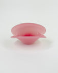 1950s PINK MURANO OPALINE GLASS MINI SHELL BOWL